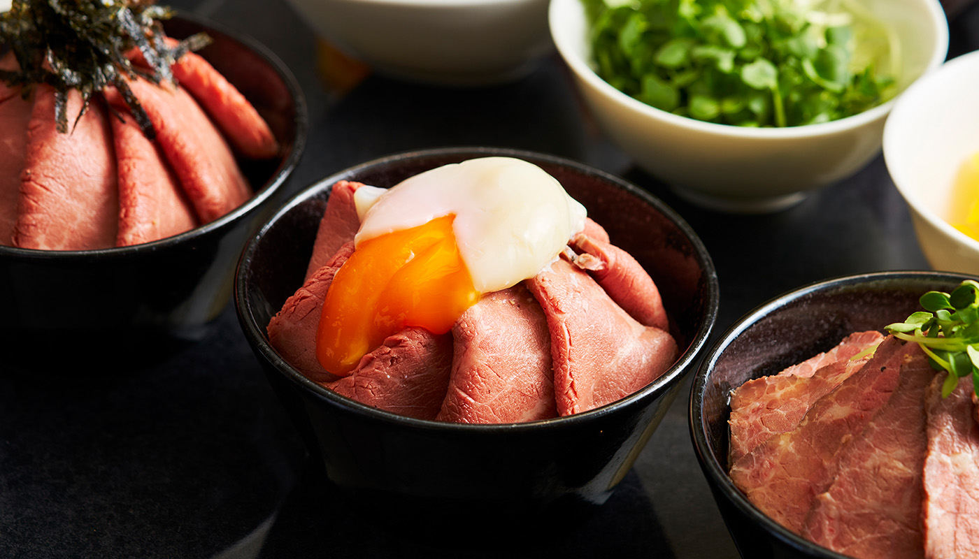 ローストビーフ丼