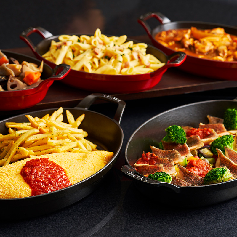 約80種類の豊富なメニュー イメージ3